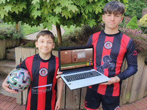 Supporting image for story: Watch: Bridgnorth football club thanks health workers with viral video