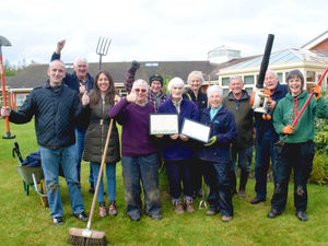 Supporting image for story: Seven Hospice gardening volunteers' work named 'outstanding' for sixth year running