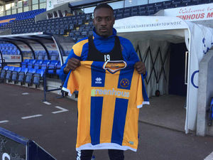 Supporting image for story: Shrewsbury Town striker Freddie Ladapo aiming to plot his own journey