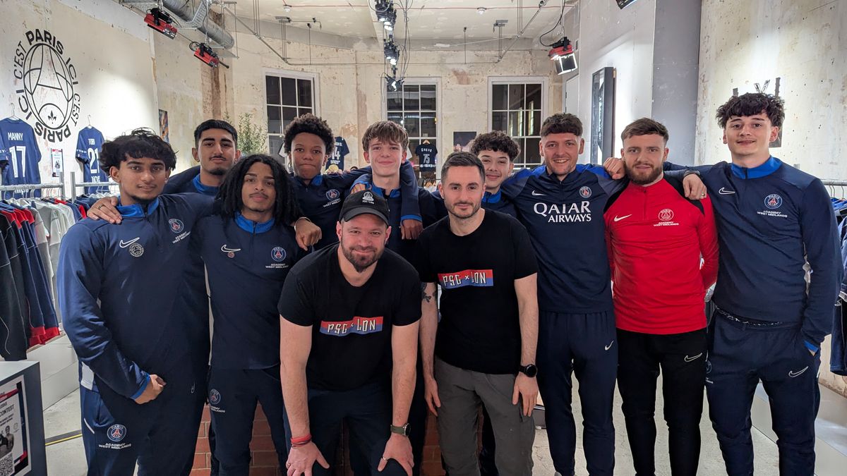 PSG Academy West Midlands students experience the passion of Paris in London