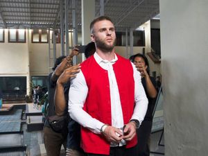 Supporting image for story: British man on trial in Bali pleads for lenient sentence