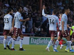 Supporting image for story: Carabao Cup: Crewe 1 Aston Villa 6 - Report and pictures