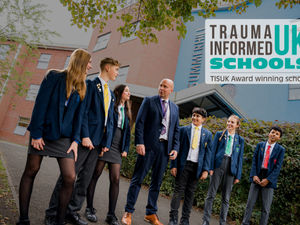 Supporting image for story: Dudley school first UK mainstream secondary to achieve Trauma-Informed Practice Award