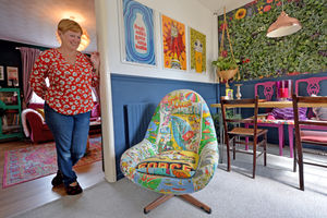 Caroline loves anything colourful, bold and eye-catching