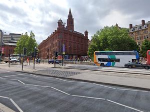 Supporting image for story: Three teenagers, including one 14-year-old, arrested following armed robbery in city centre as machetes recovered