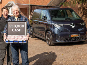 Christian Channer, from Market Drayton, won a £63,000 Volkswagen ID. Buzz, £50,000 tax-free cash, a holiday to France, and a Garmin Fenix 8 watch in BOTB’s weekly Dream Car competition