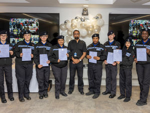 Supporting image for story: Police cadets acknowledged for achievements with awards