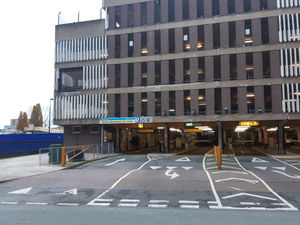 The Raven Meadows car park in Shrewsbury. Picture: LDRS