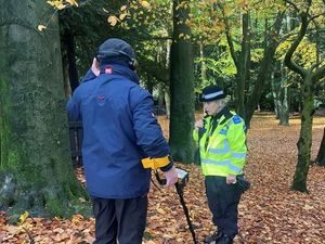 Supporting image for story: Metal detector enthusiast helps police in Sandwell operation