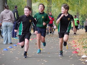 Supporting image for story: Shrewsbury primary school pupils lead the way in Junior Parkrun 'takeover'