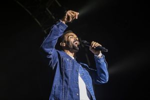 Craig David performs at the O2 Academy. Pic: Emma Turner
