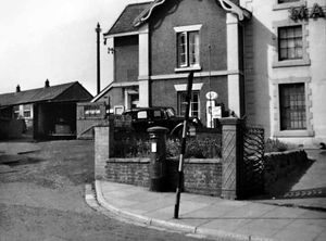 Browns Taxis at the top of New Street in Wellington.
