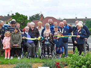 Supporting image for story: Telford garden which honours two youngsters is unveiled
