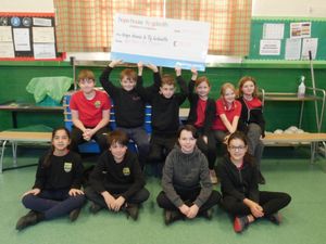 Supporting image for story: Primary school pupils raise cash for children’s hospice