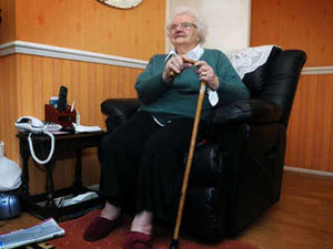 Supporting image for story: Anger over ban on clearing snow from path