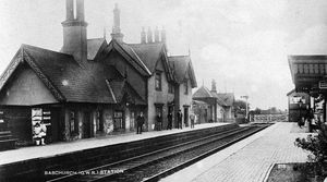 Baschurch Railway Station was closed several decades ago