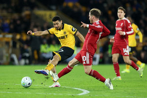 Andre's winning goal (Photo by David Rogers/Getty Images)