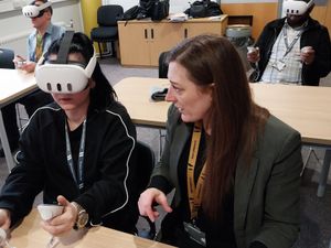 Supporting image for story: College holds week of activities to improve adults' English skills