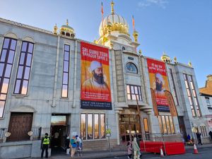 The Guru Nanak Gurdwara was the final stop for the parade