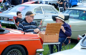Over 3000 people attended The Classic and Retro Show at Himley Hall.