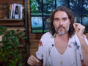 Supporting image for story: Music awards 'hacked' on social media with post on accused comedian Russell Brand and 'pro-rape' messages, organisers say