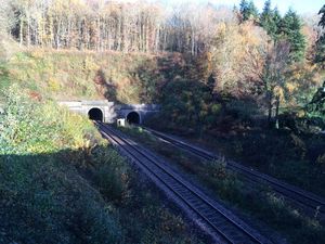 Supporting image for story: Overrunning engineering work sees trains cancelled on key route through Shropshire for a second day