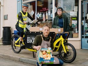 Supporting image for story: Cargo bikes ride in for Ludlow delivery trial 