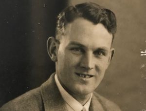 Hamish in his early 20s, around 1943