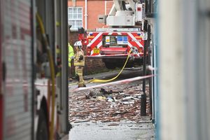 Extensive damage was caused to Perches House in Shrewsbury in the fire, in which Rose Roberts tragically died