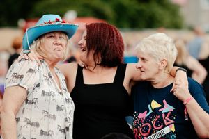 Crowds at Let's Rock Shrewsbury 2019