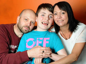 Supporting image for story: Wednesbury teen left unable to speak after crash returns home