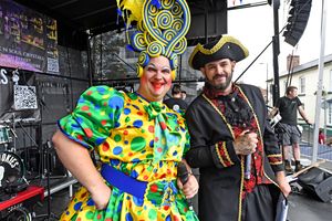 There were performances throughout the day at the 2025 Newport Carnival.