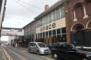 The cafe occupies a prominent position on Castle Street