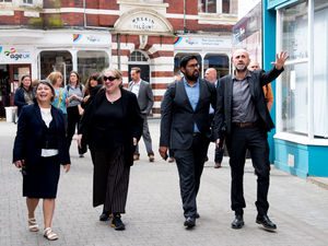 Supporting image for story: Transport on agenda as senior figures come together for tour in Shropshire  