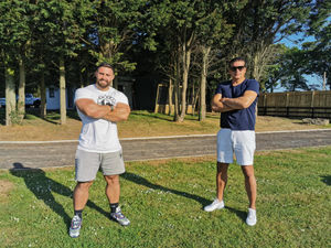 Supporting image for story: Bodybuilder is doing The Business training movie hardman Tamer Hassan