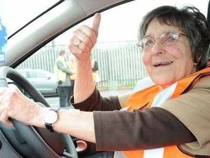 Supporting image for story: Pensioner, 80, gets behind wheel