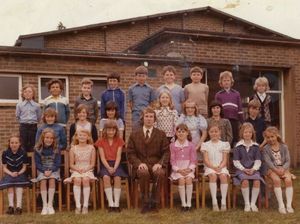 Goldie at his junior school