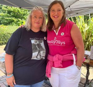 Hayley Sharratt and Rachel Ollerenshaw.