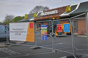  Willenhall McDonald's has shut it's doors for at least one month