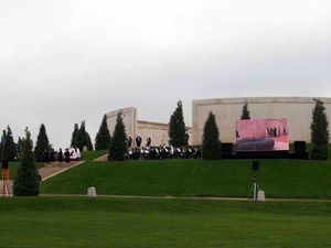 Supporting image for story: New memorial stone being unveiled to Shropshire regiment at National Memorial Arboretum