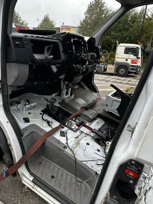 The vehicle was seen exiting a susected chopshop in the Walsall area. Credit: West Midlands Police 