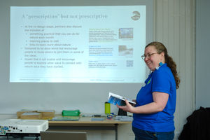 Trainers will help to train groups to run their own sessions. Photo: Les Latchman Photography