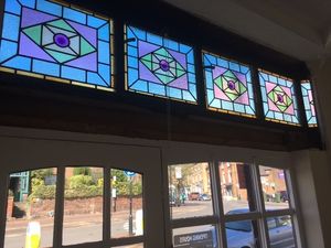 Supporting image for story: Stained glass shines again in restoration at Broseley Victorian building  