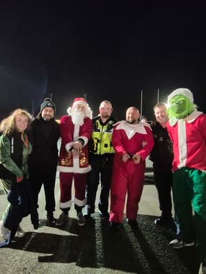 Dudley North neighbourhood team finally lock up the Grinch and Naughty Elf