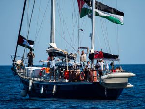 Supporting image for story: Israel to deport six more activists detained on Gaza aid boat, rights group says