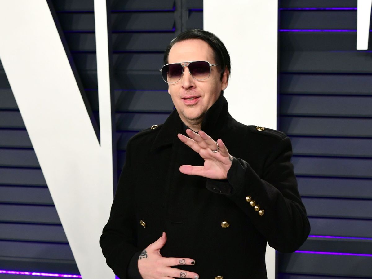 Marilyn Manson dropped by record label following abuse allegations