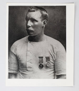 Captain Matthew Web, the first person to swim the English Channel