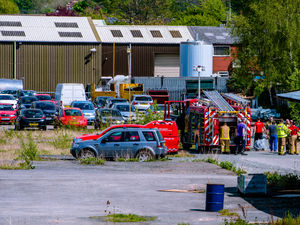 Supporting image for story: Ellesmere factory evacuated in chemical incident - with video