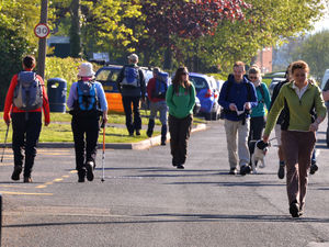 Supporting image for story: Best foot forward for charity weekend