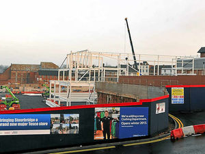 Supporting image for story: Stourbridge Tesco store rises from foundations